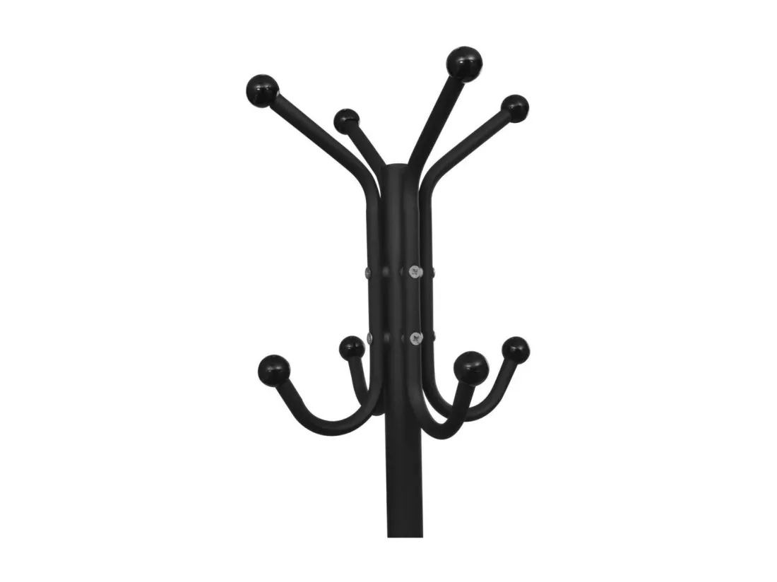Portemanteau sur pied métal noir