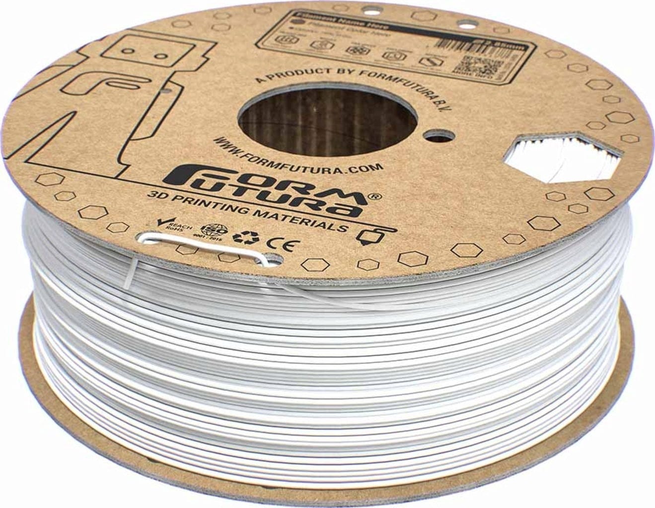 FormFutura  EasyFil™ ePLA Snow White, 1,75 mm / 1000 g    Benutzerfreundliches PLA Filament