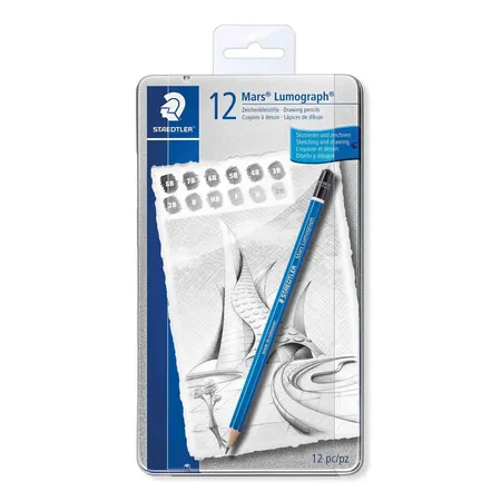STAEDTLER® Mars® Lumograph® Bleistift, 12 Stück