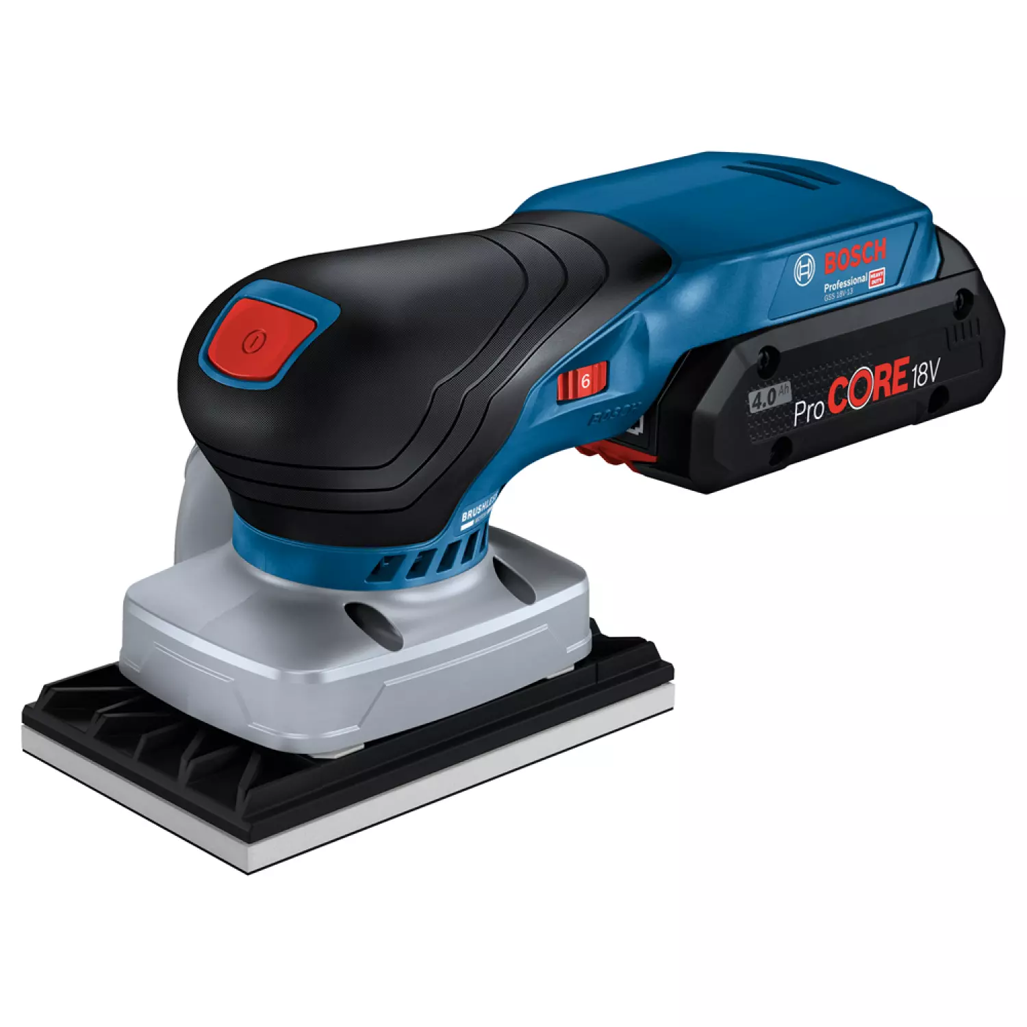 Bosch GSS 18V-13 18V Li-ion accu vlakschuurmachine body in L-Boxx - koolborstelloos