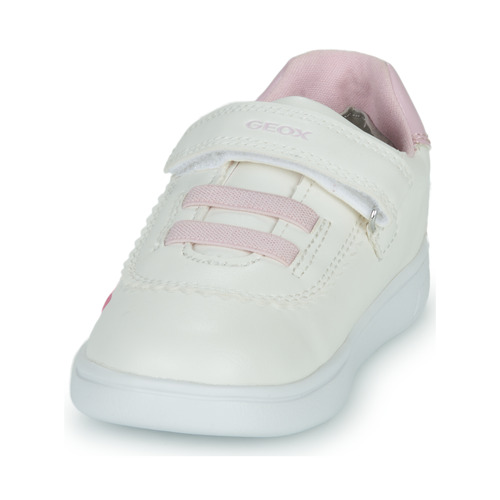 Geox - B DJROCK GIRL D - Blanc / Rose
