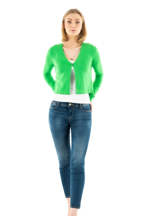 Gilets cardigans morgan 231-mzina vert