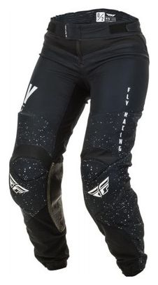 Pantalon Femme Fly Racing Lite Noir Blanc