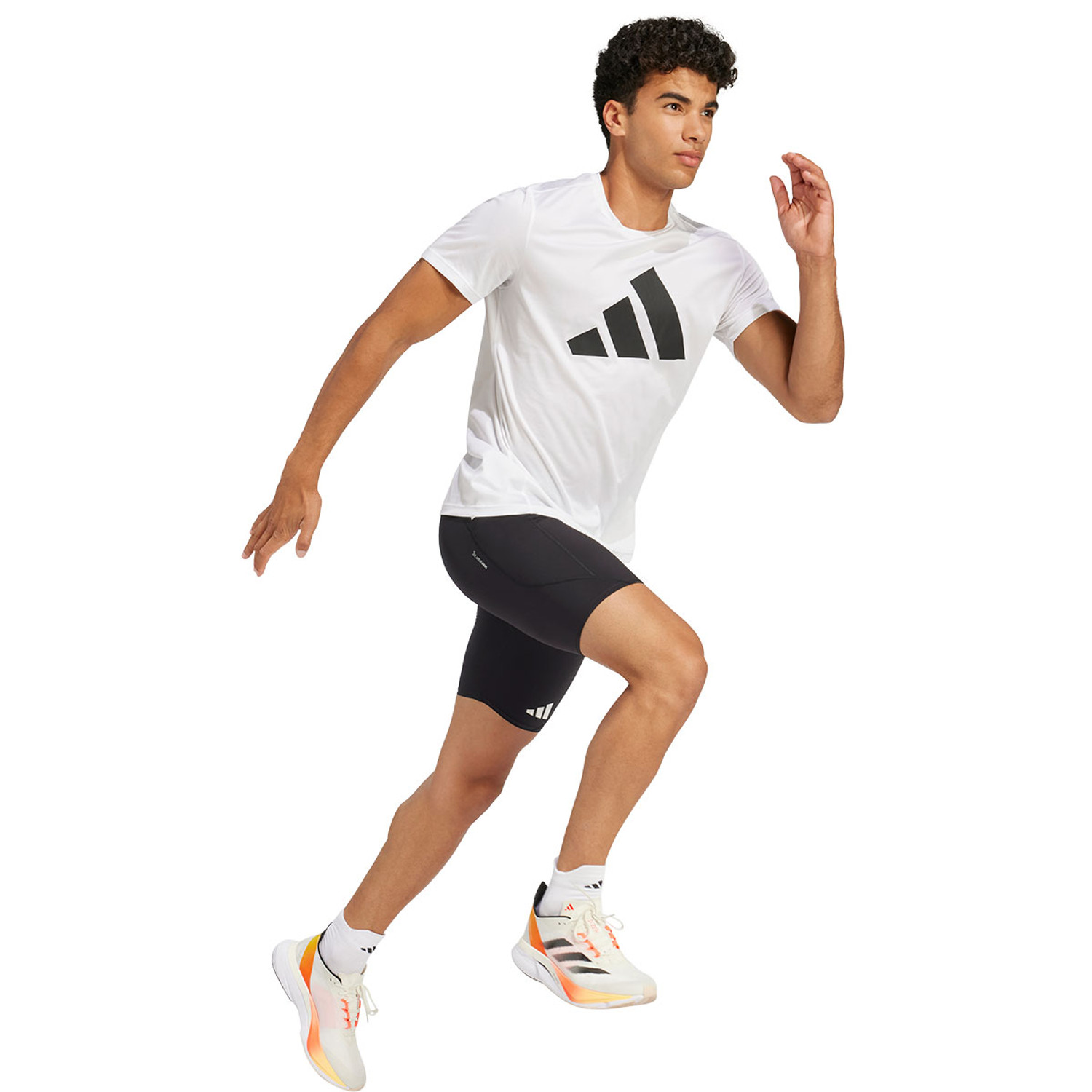 adidas Adizero Korte Legging Heren