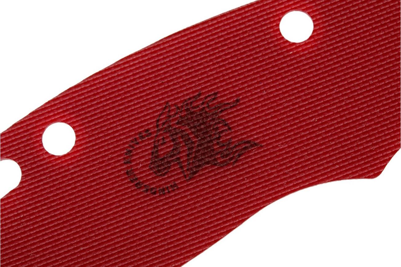 Rick Hinderer XM-18 3,0” greepschaal, Red G10