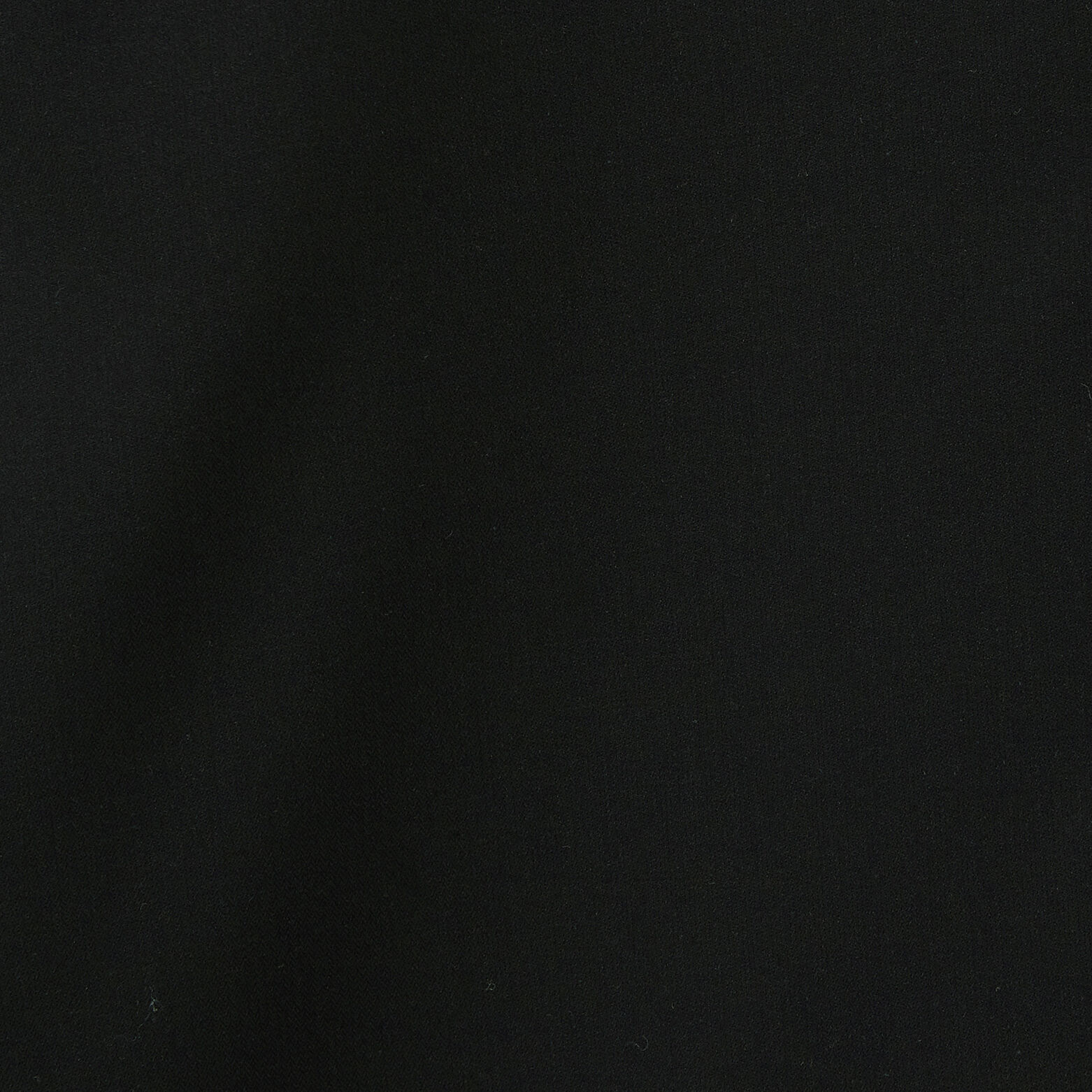 Chemise slim sans repassage unie coton Noir