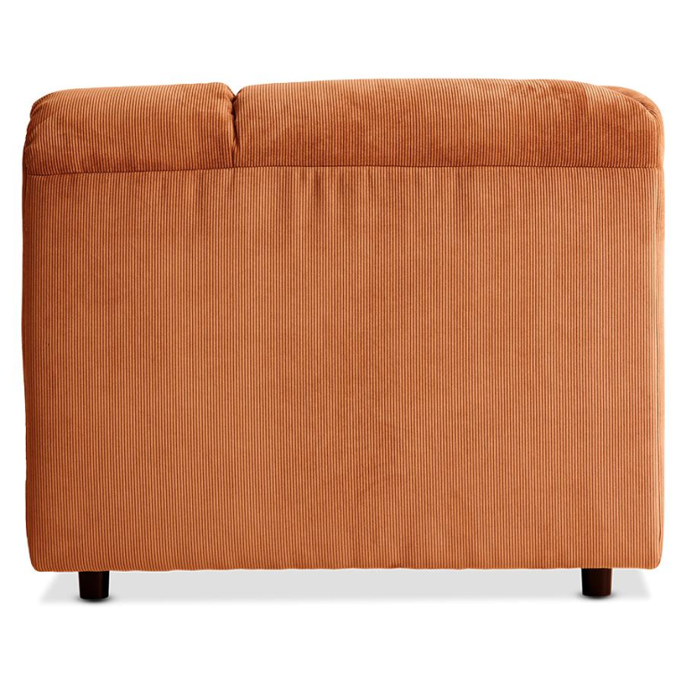 HKliving Wave bank element right divan Wise Blossom