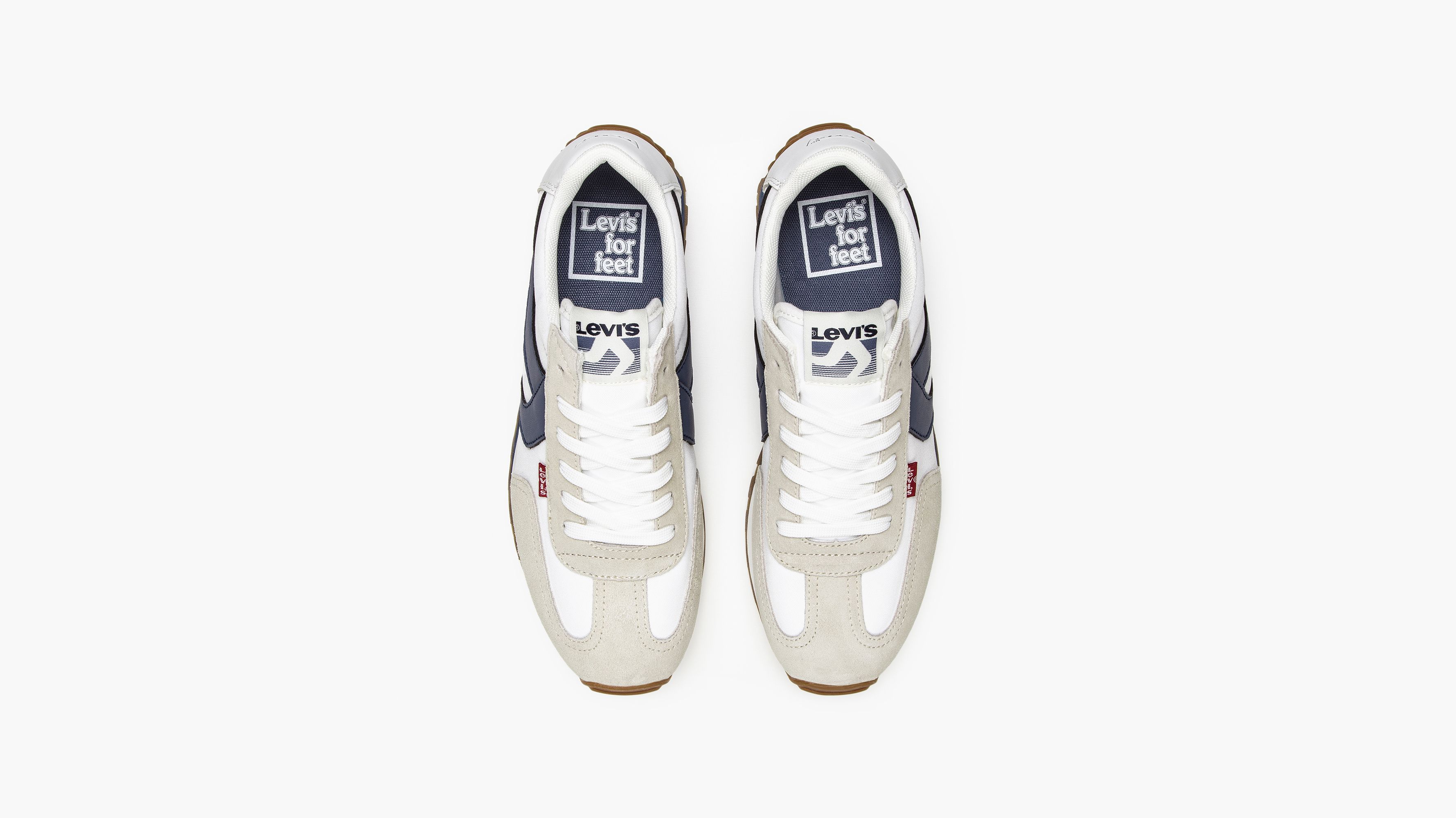 Levi's® Homme baskets Stryder Red Tab - Regular White - Blanc