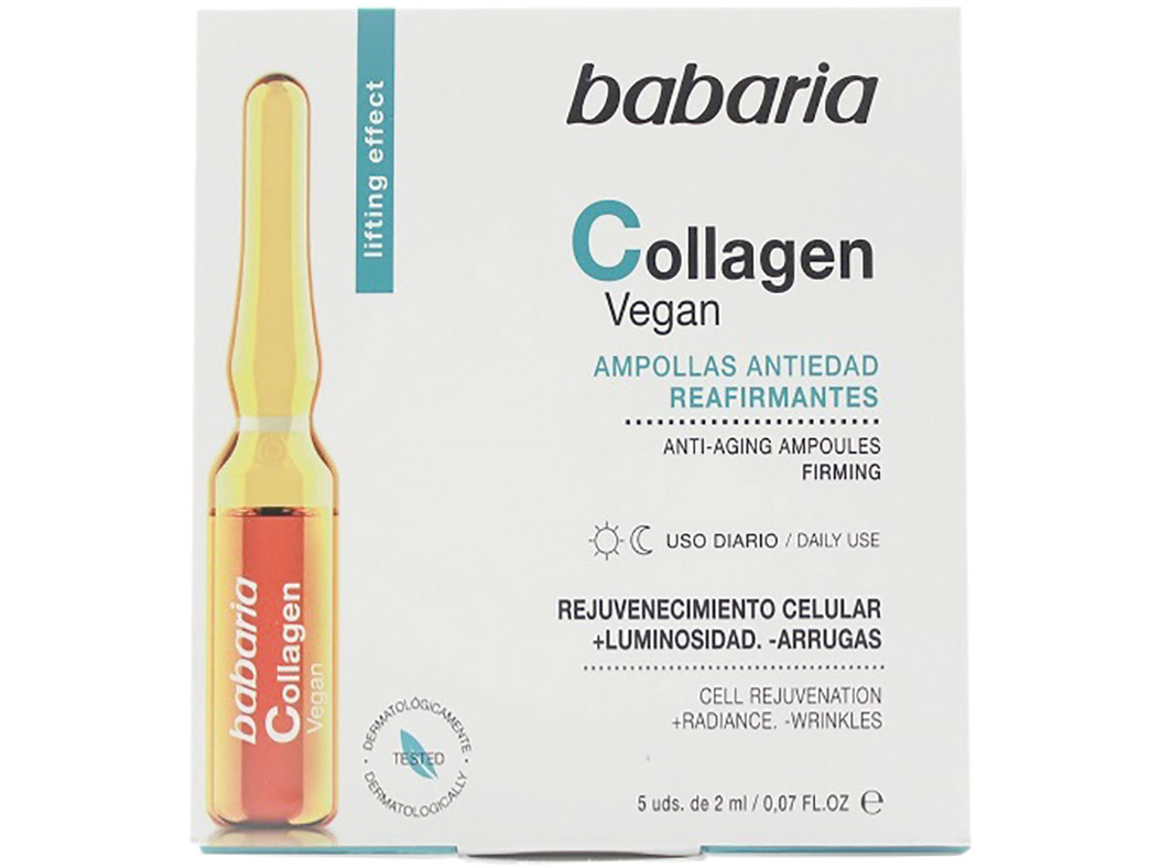 AMPOLAS FACIAIS BABARIA COLAGÉNIO 5UN