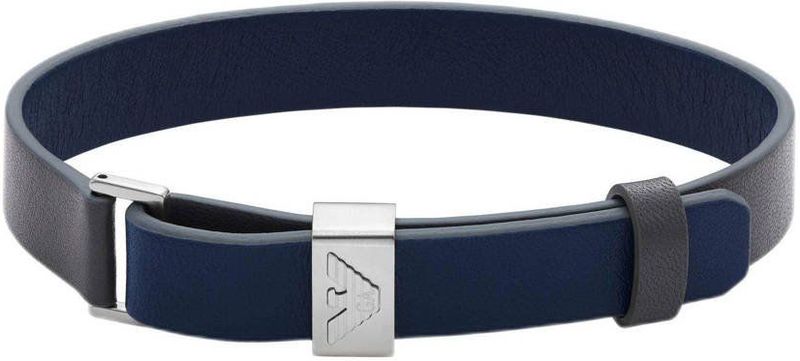 Emporio Armani Herenarmband in roestvrij staal met schuifsluiting