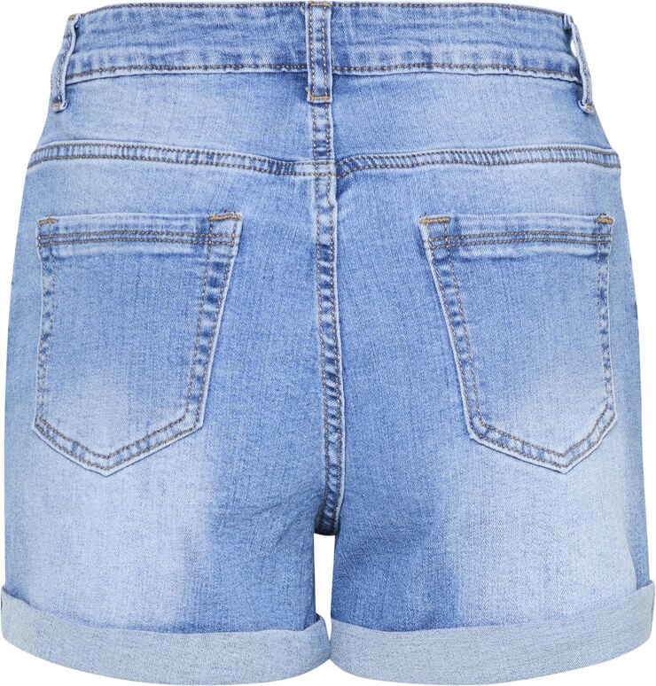 Sorbet SBTRUST DENIM SHORTS Mid blue denim