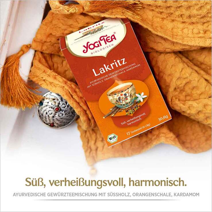Yogi Tea Lakritz Bio, 17X1.8 g