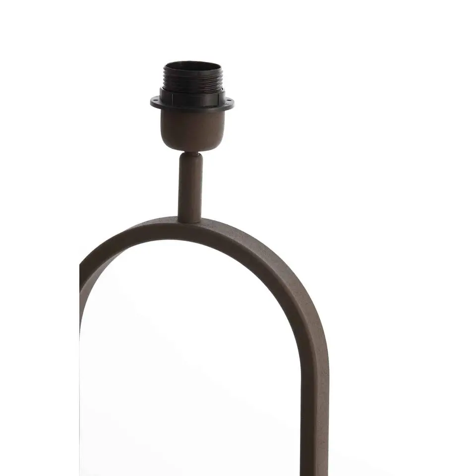 Lampvoet Jamiri - Bruin - 20x13x55cm