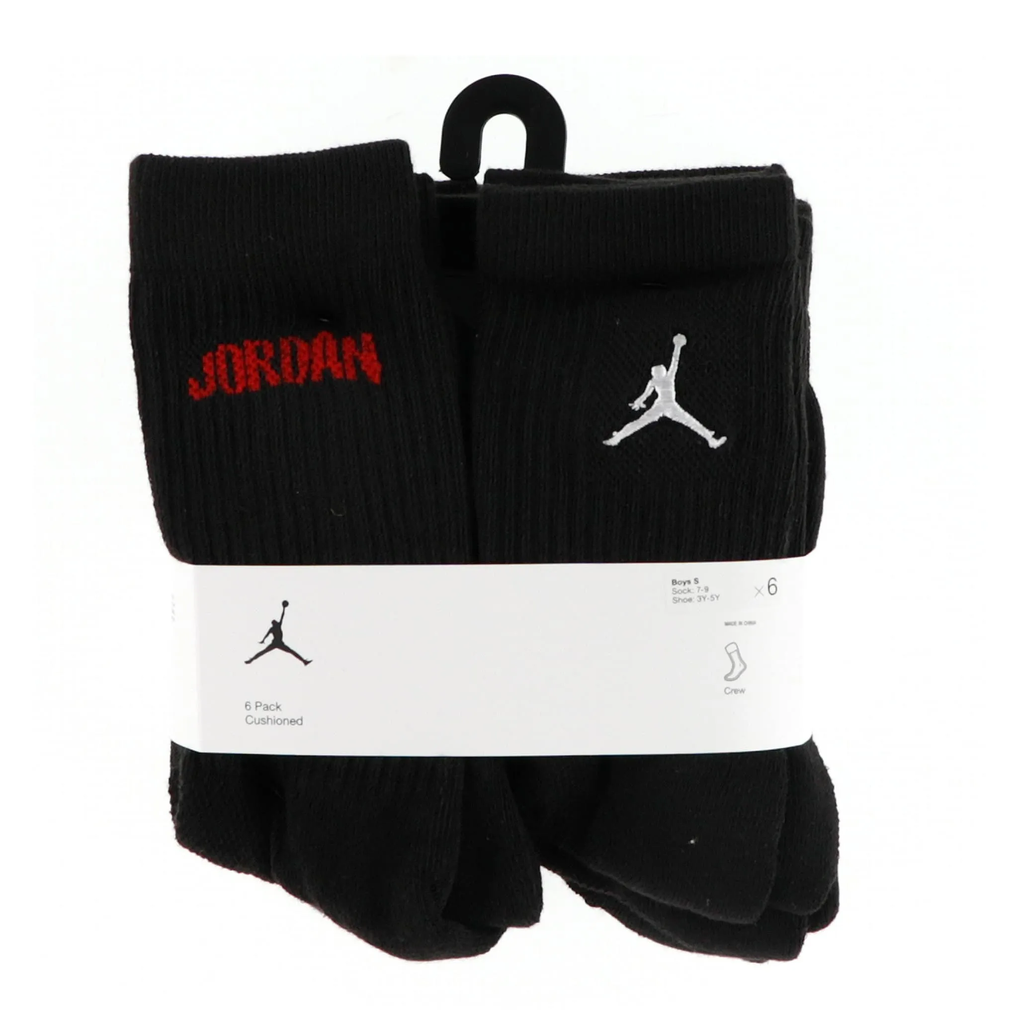 Jordan Bas Jordan Paquet de 6 Crew Pointures 3-7J