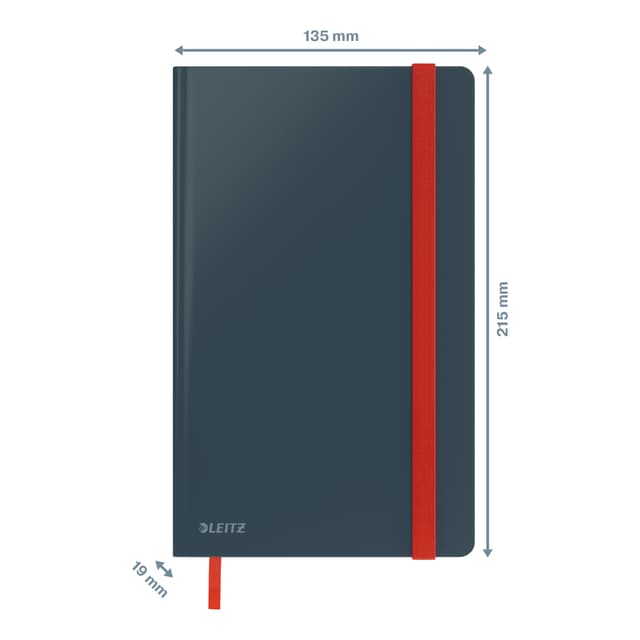 Leitz Cosy notesbog Soft Touch linjeret med Hardcover