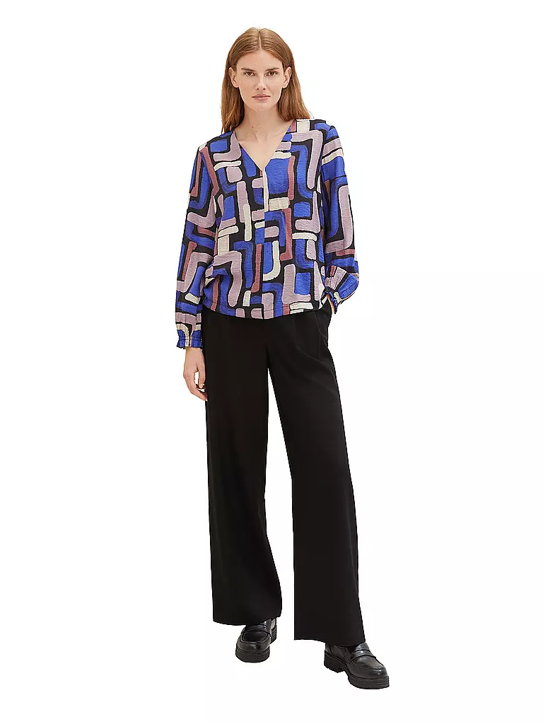 TOM TAILOR Bluse  blau