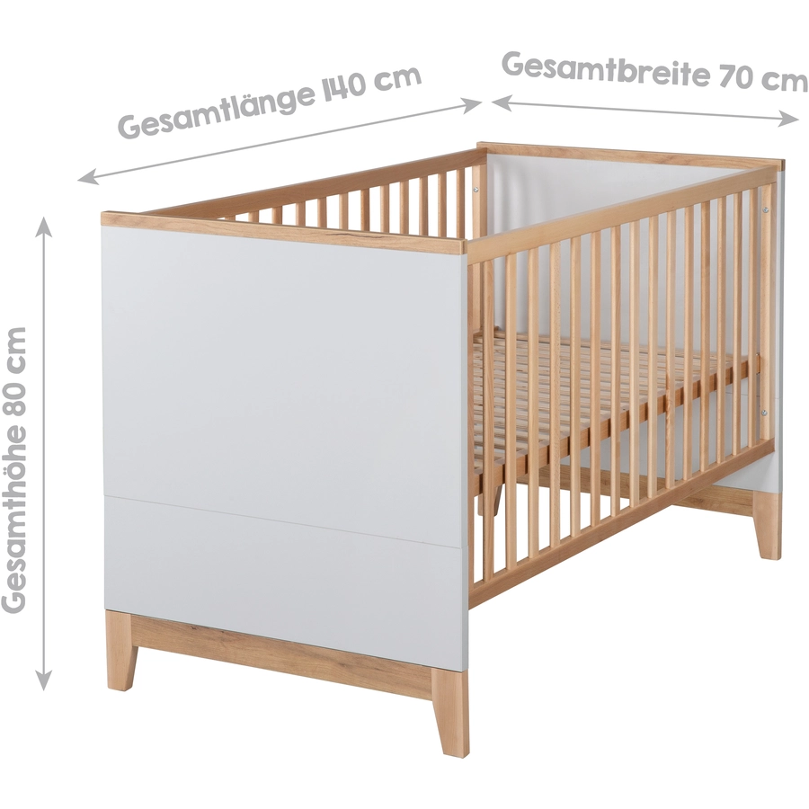 roba Kinderzimmer Caro Wickelkommode breit