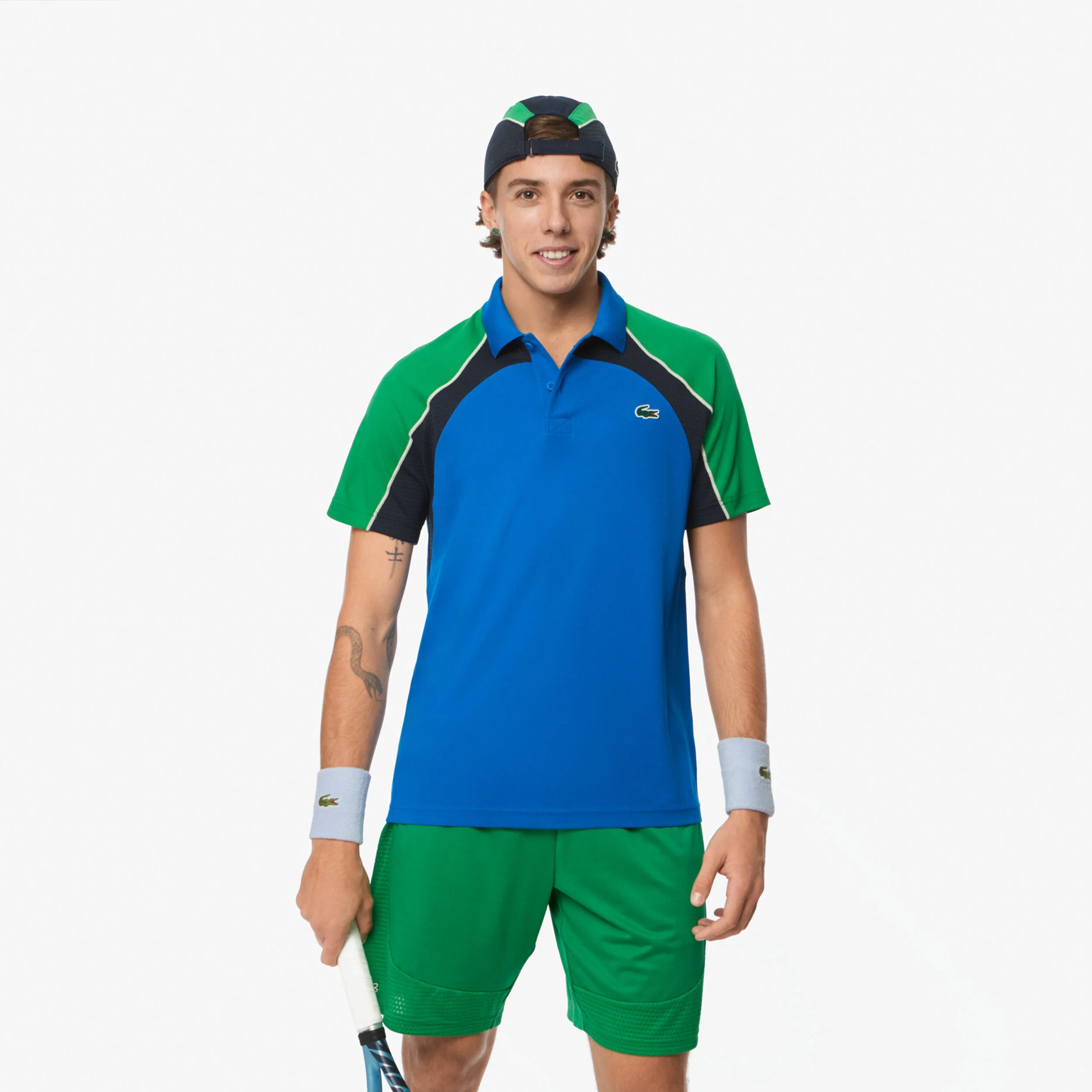 Lacoste Polo Hommes - Bleu , Multicouleur