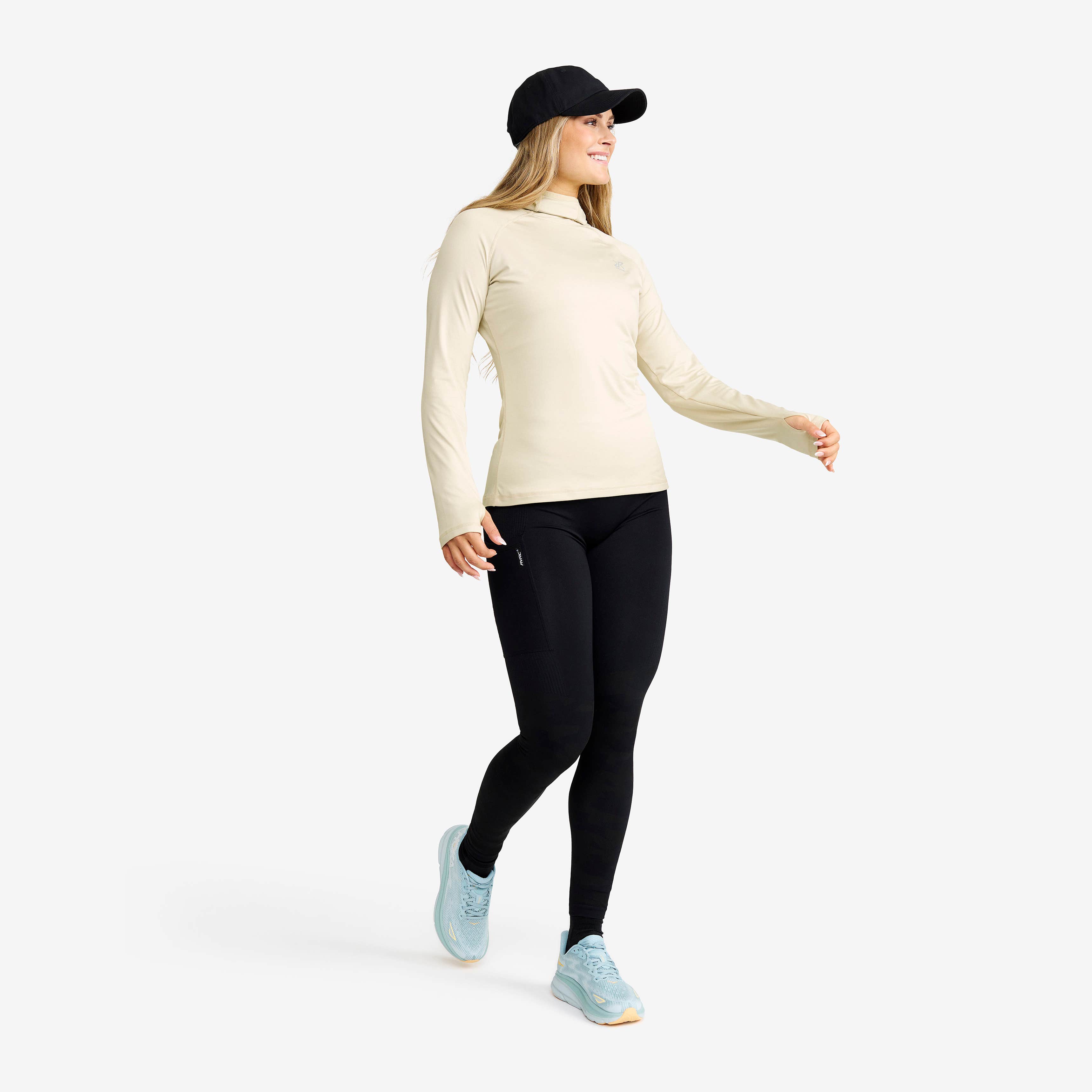 Arches Light Hoodie Dame Oatmeal