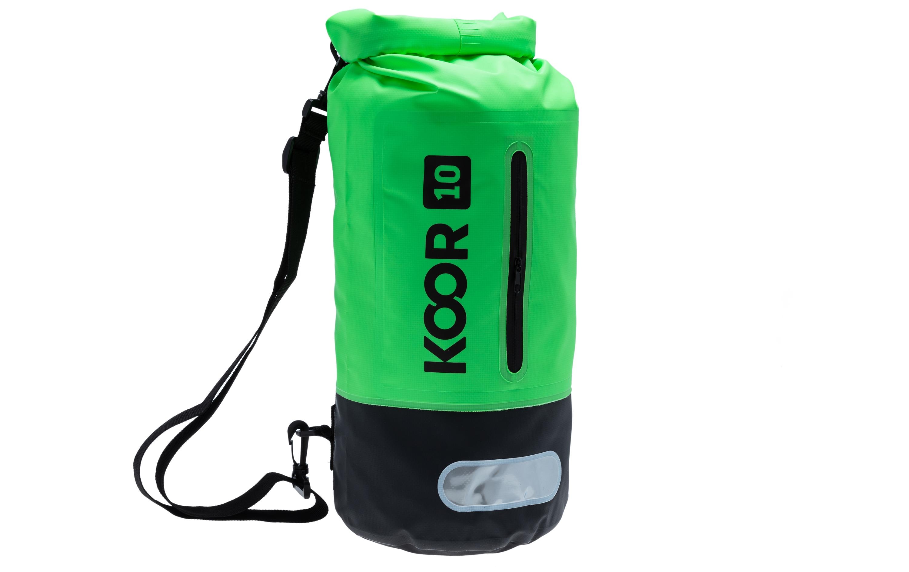 Dry Bag Toore Grün 10 lWasserdichter Schwimmsack