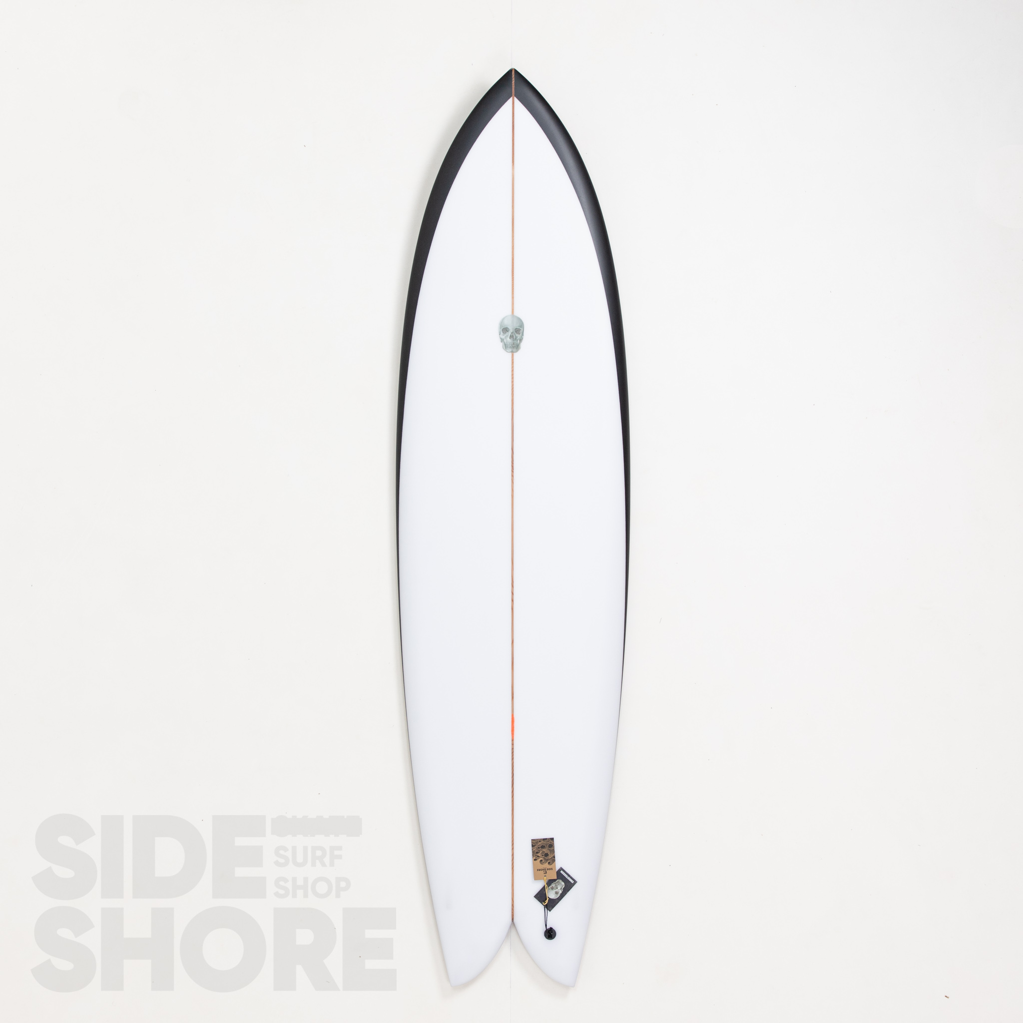 Christenson Surfboards Long Phish - Black Island Rails - 6'8