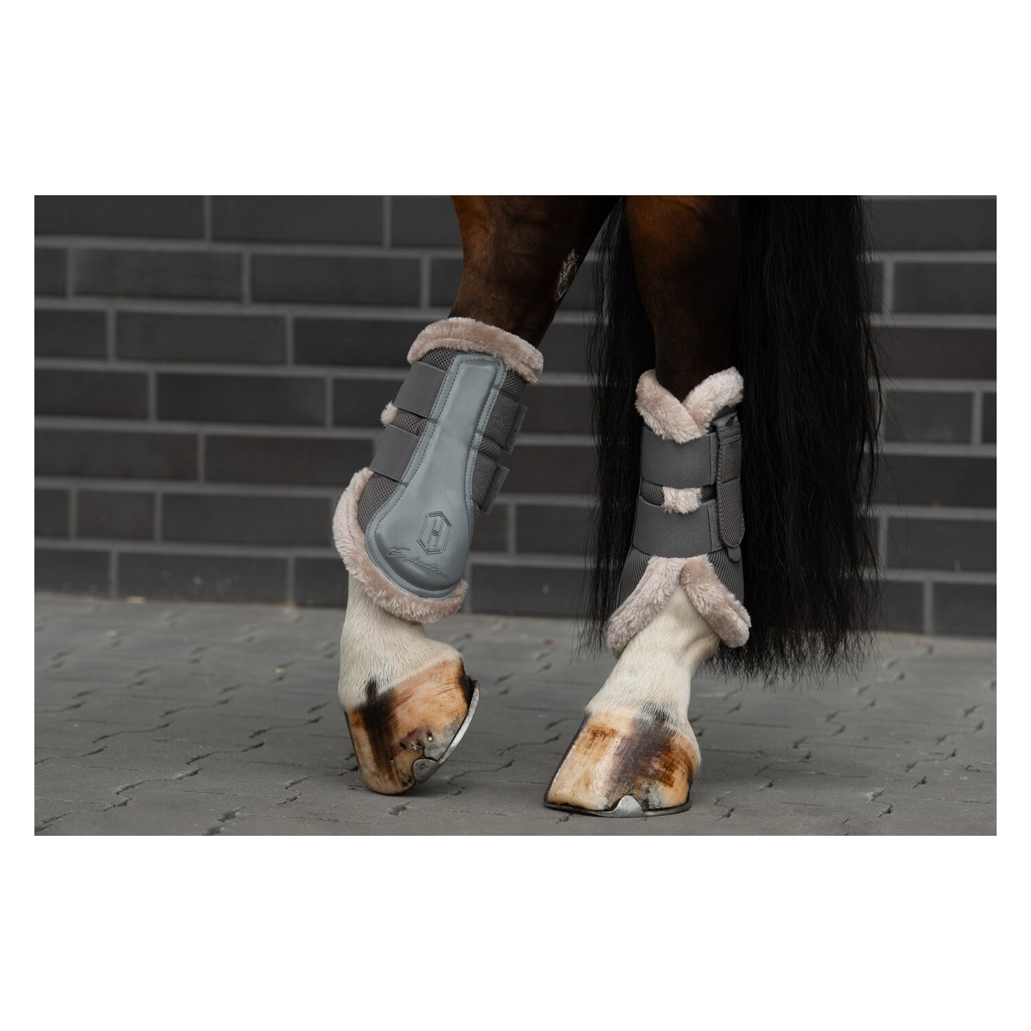 ESKADRON Heritage Gamaschen Mesh - earl grey