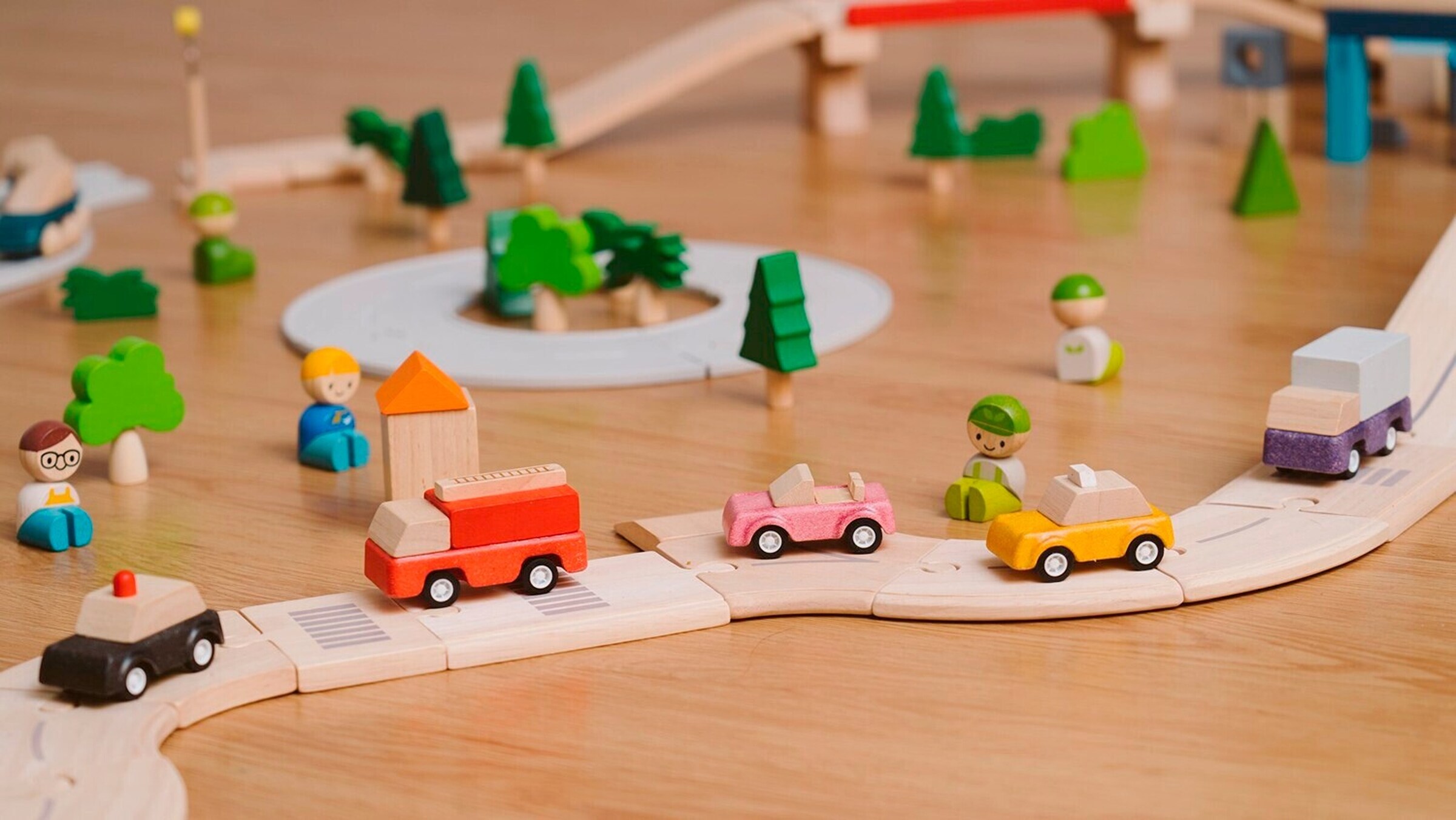 PlanToys Fahrzeugset PlanWorld