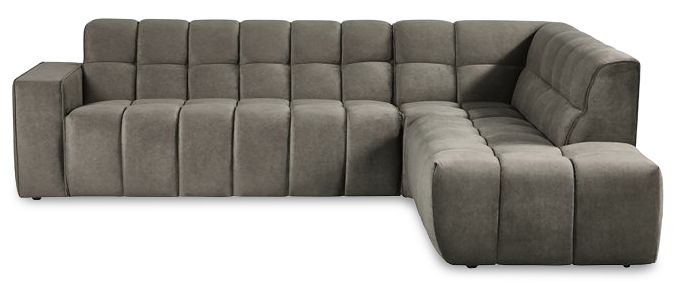 Hoekbank Taupe GA-80.233 Valentino B290 x D233 x H83 cm