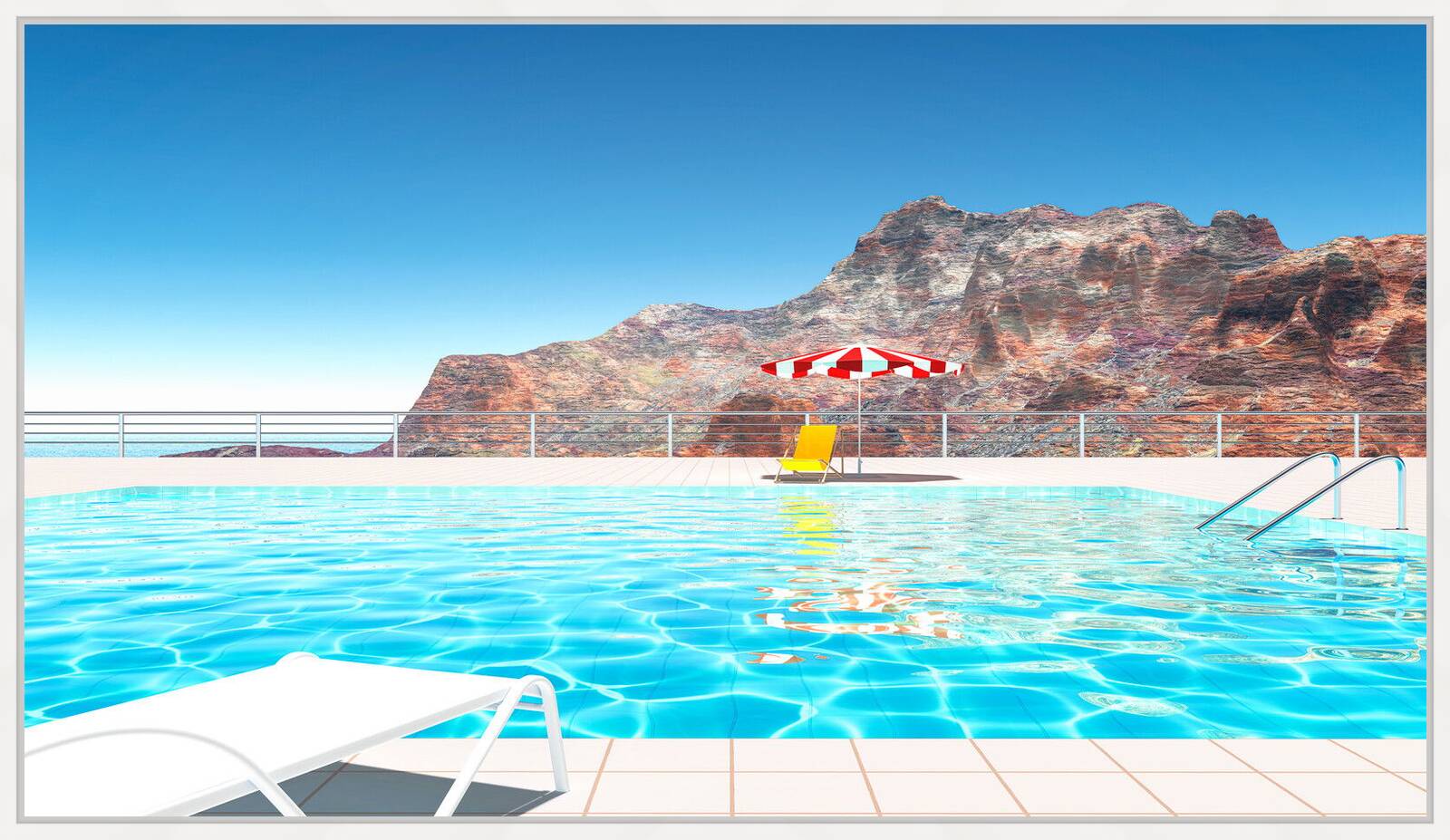 Pool 35 by Carl Miller - Limited Edition. Edition of: 100. Signed.