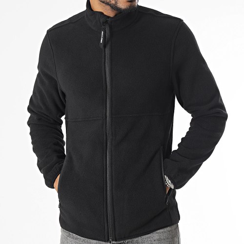 Veste Polaire Zippée Flame Fleece Noir