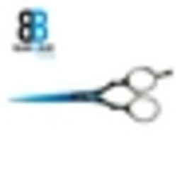 Tesoura Ibanez Nile Straight de 14 cm para estudantes de tosa de cães, com ponta muito fina para maior controle.