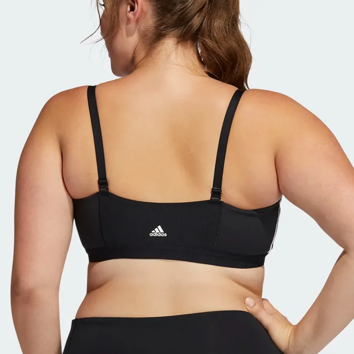 Adidas All Me Branded 3-stripes Sportbeha Dames (plus size)