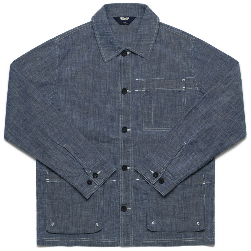 SPRINGPOINT CHAMBRAY BLUE INDIGO-VESTE SEBAGO HOMME