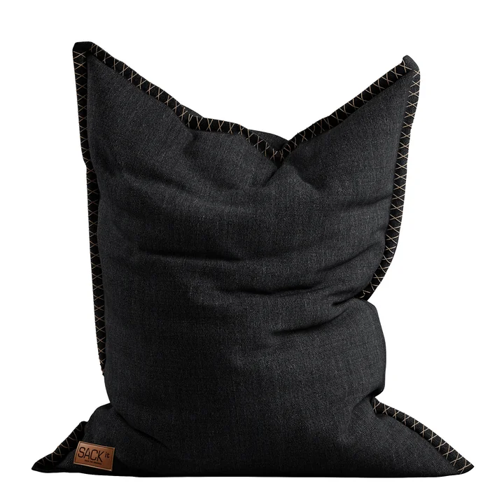 SACK it - SQUARE it Cobana Outdoor Sitzsack, schwarz