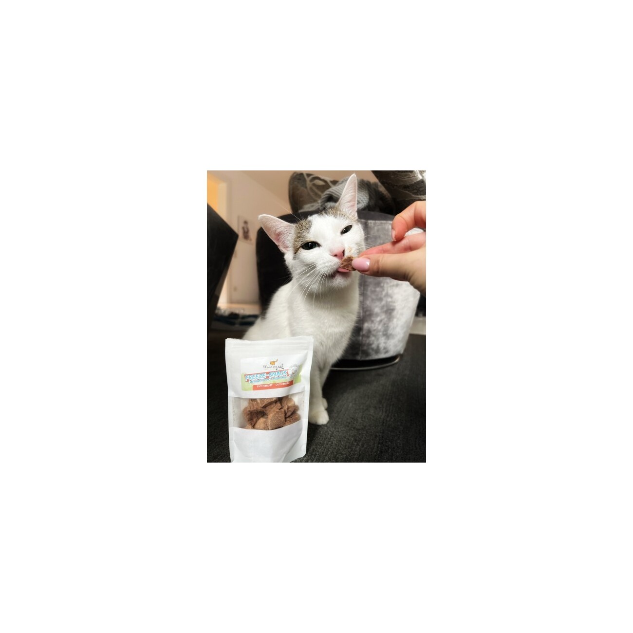 I love my cat Freeze-Snack für Katzen mit Entenbrust - 25g