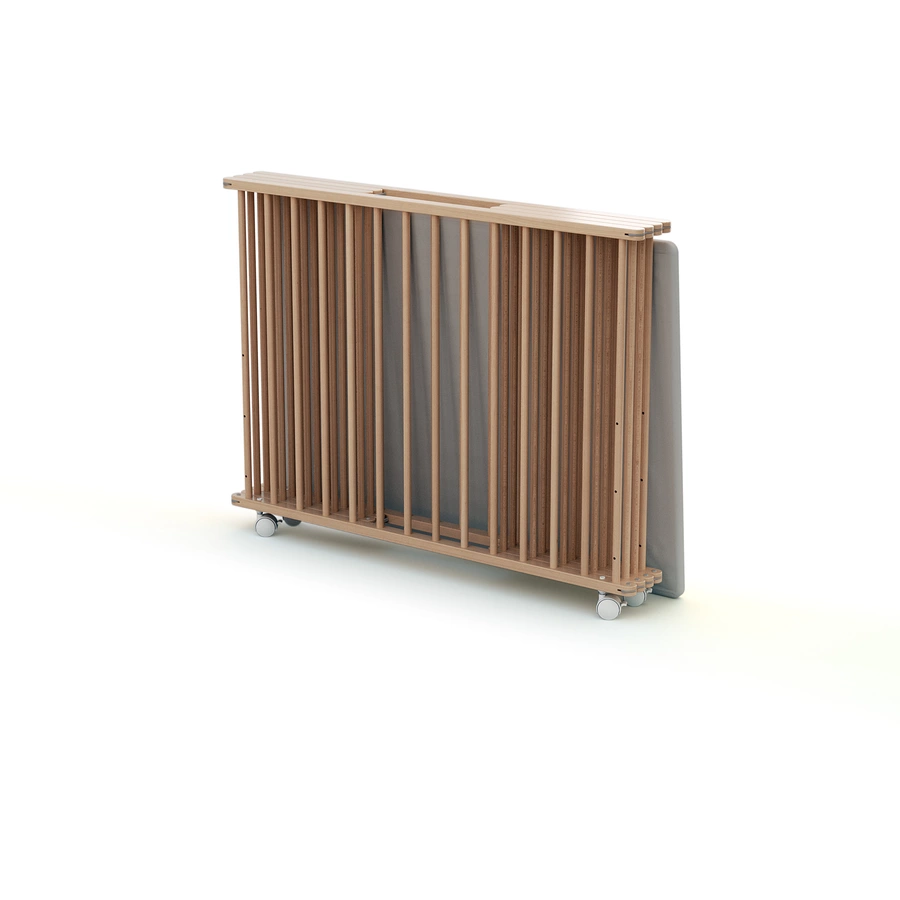WEBABY Laufgitter faltbar Buche lackiert 70 x 100 cm