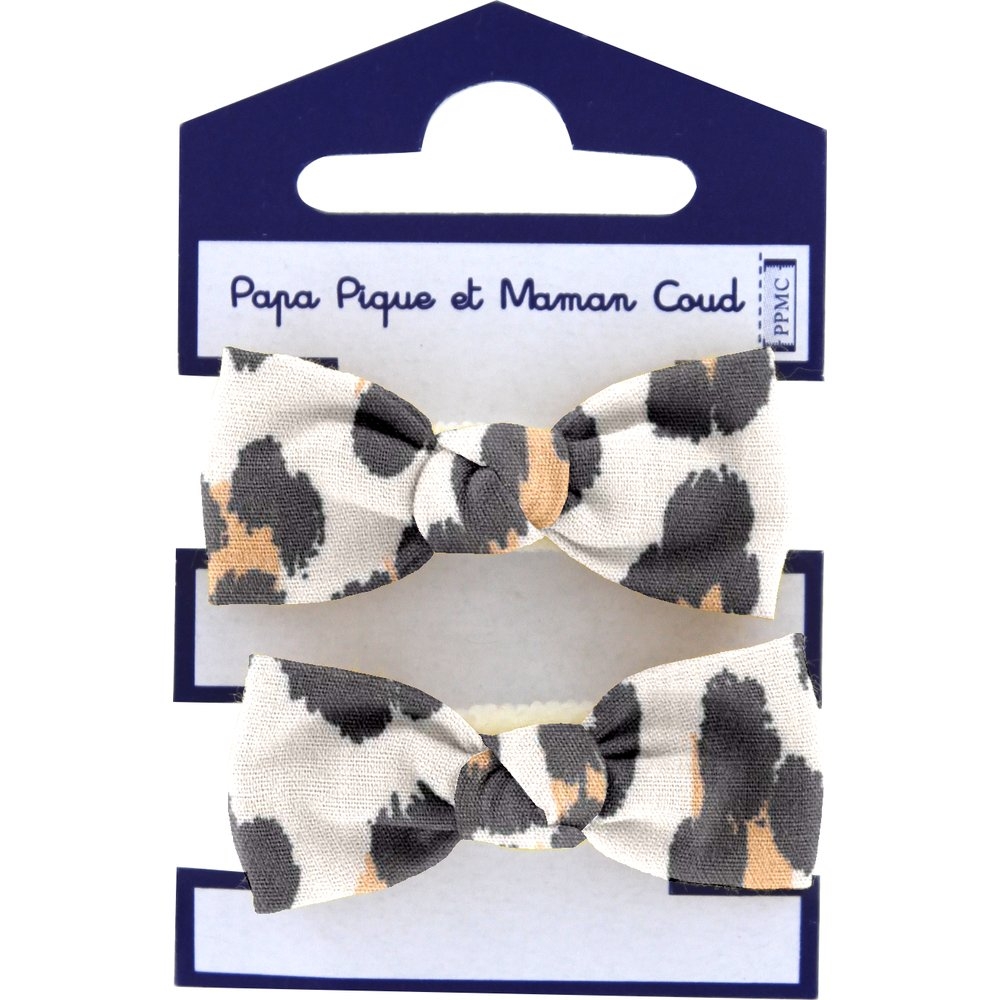 Mousse Petit Noeud Leopard