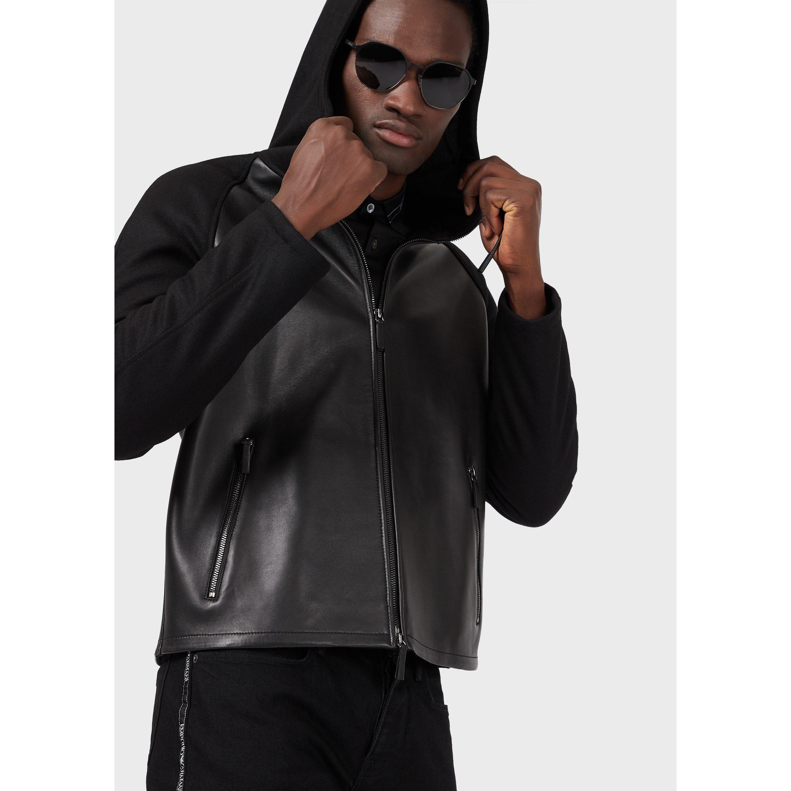 Emporio Armani Leather Jacket