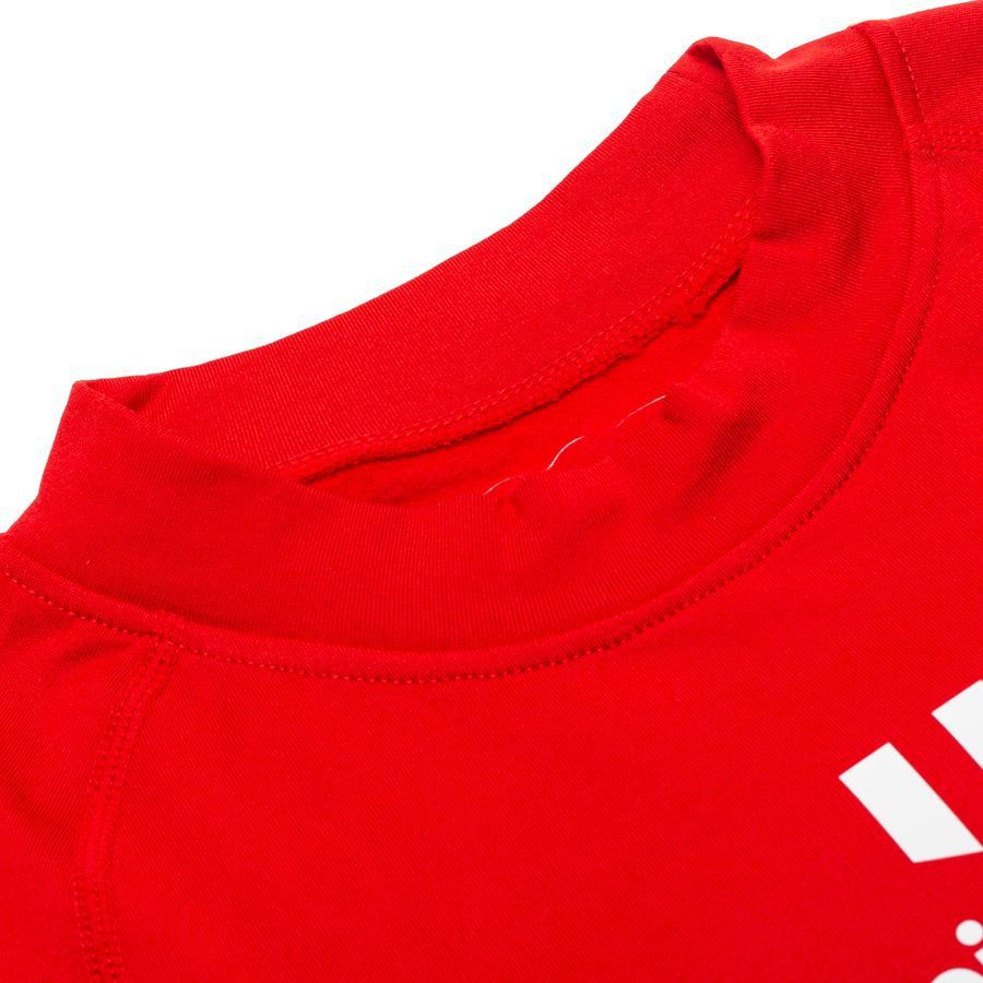 Unisport Warm Col Montant Sous-maillot - Rouge Enfant