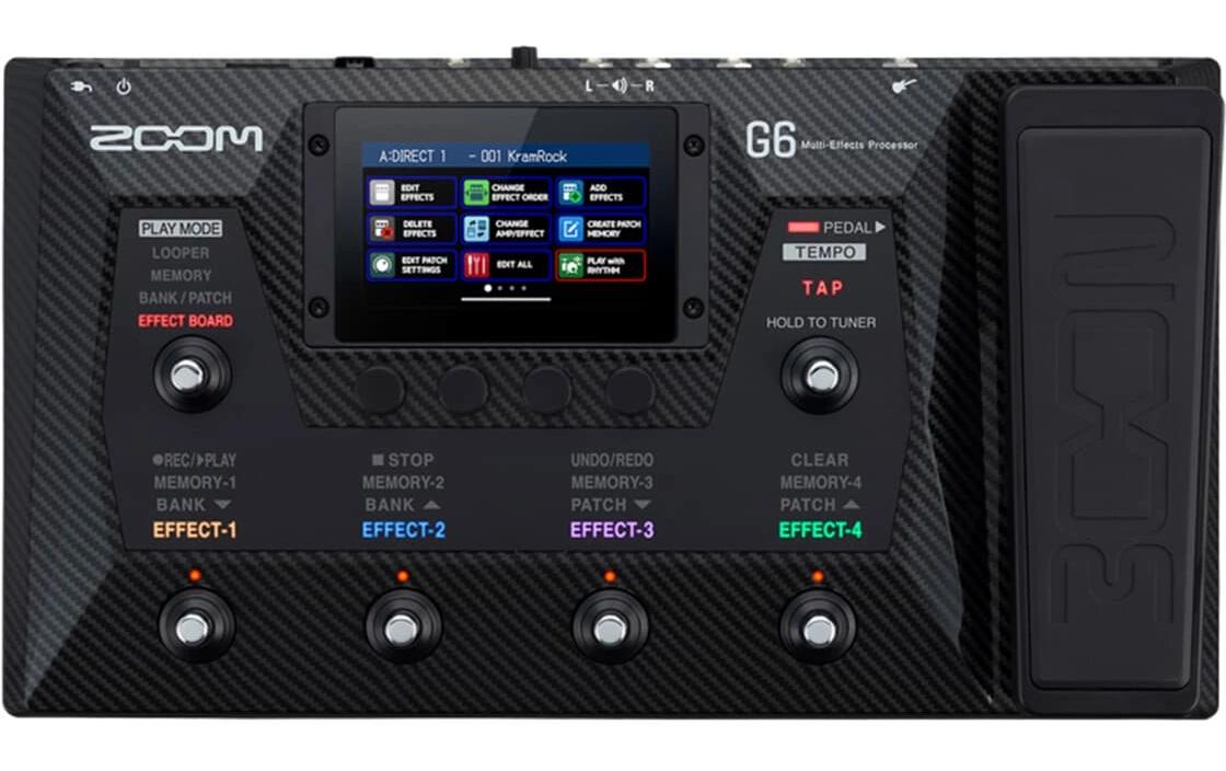 G6 Gitarren Multieffektprozessor<br>Effektgerät