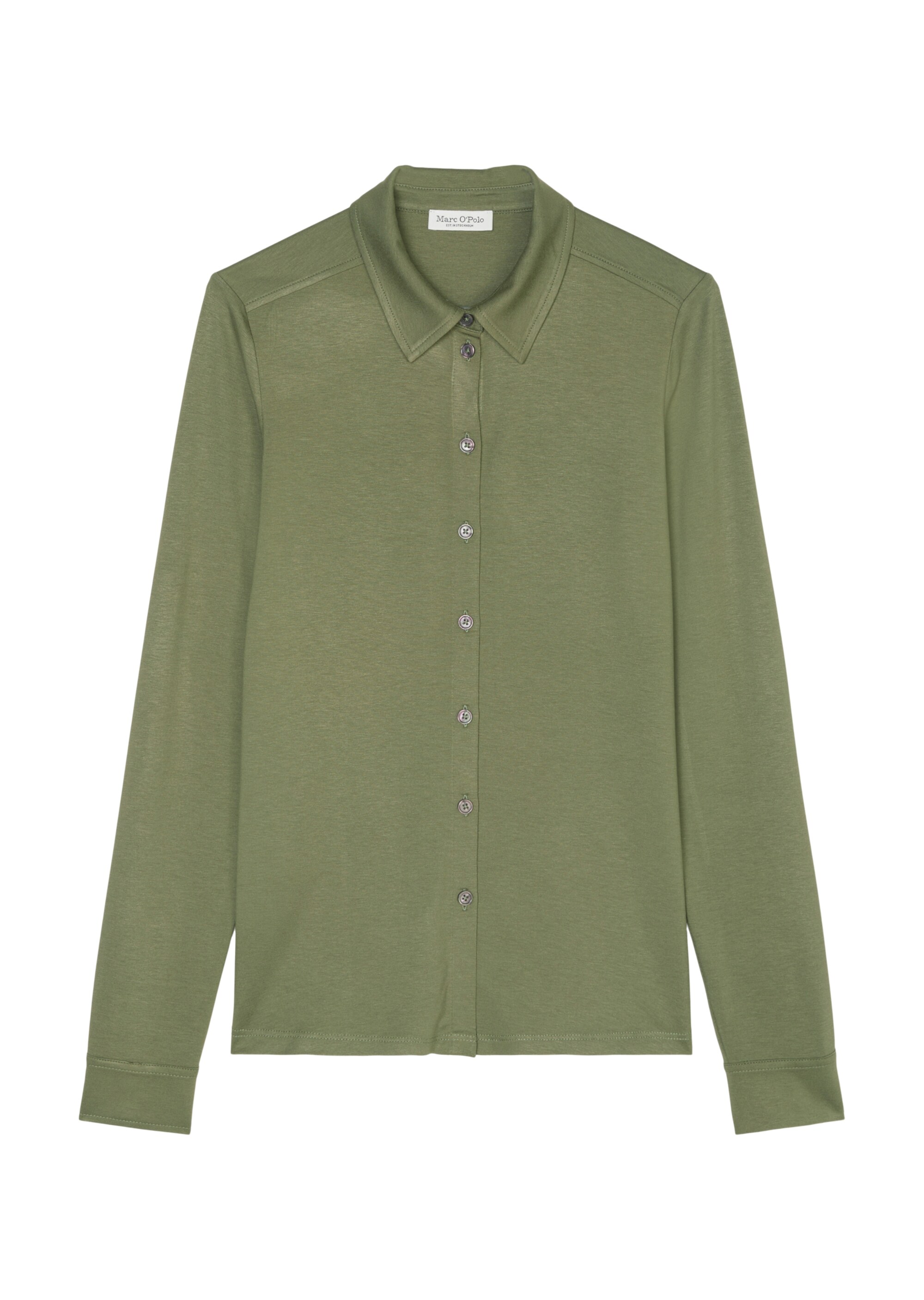 Jersey-Bluse regularaus LENZING™ ECOVERO™