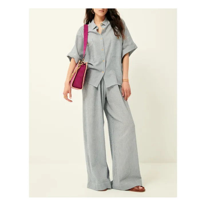 Sessùn Chemise Della Rayures | Bleu