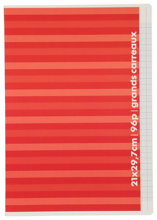 cahier A4 - ligné seyès
