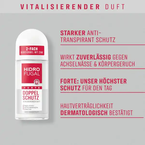Forte Doppelschutz Anti-Transpirant Roll On
