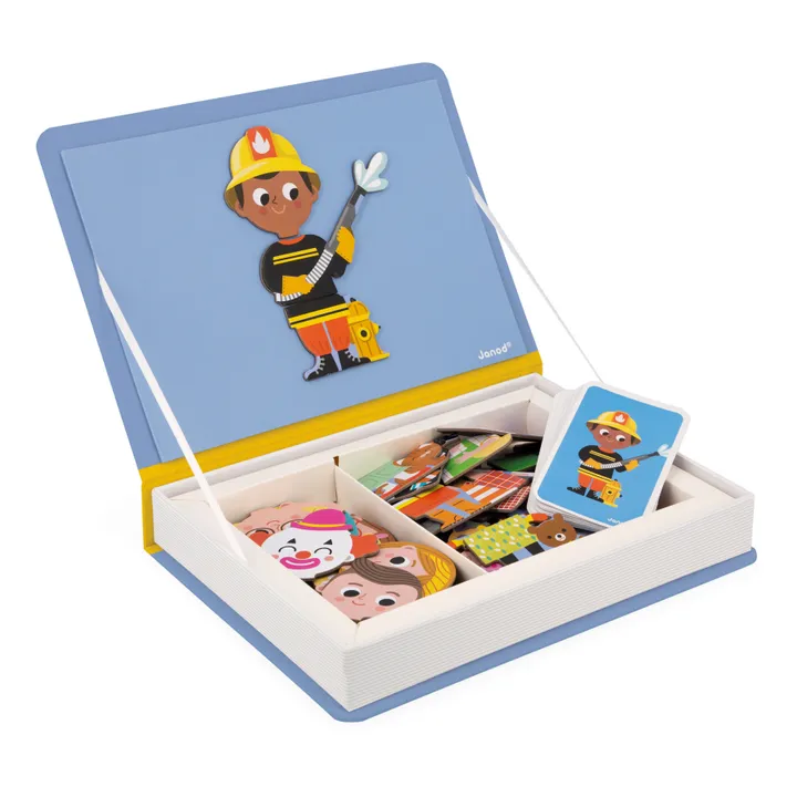 Janod Jeu Magneti'Book - Métiers