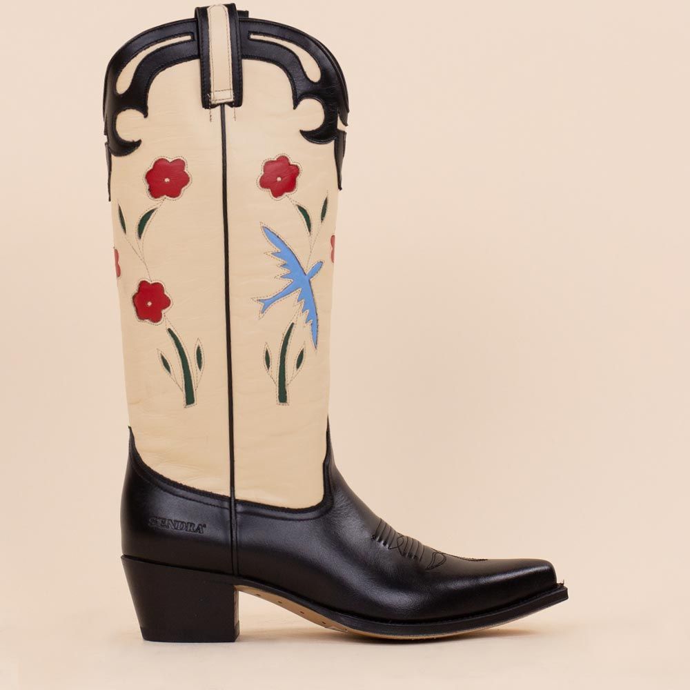 Sendra cowboyboots 4852 baly negra