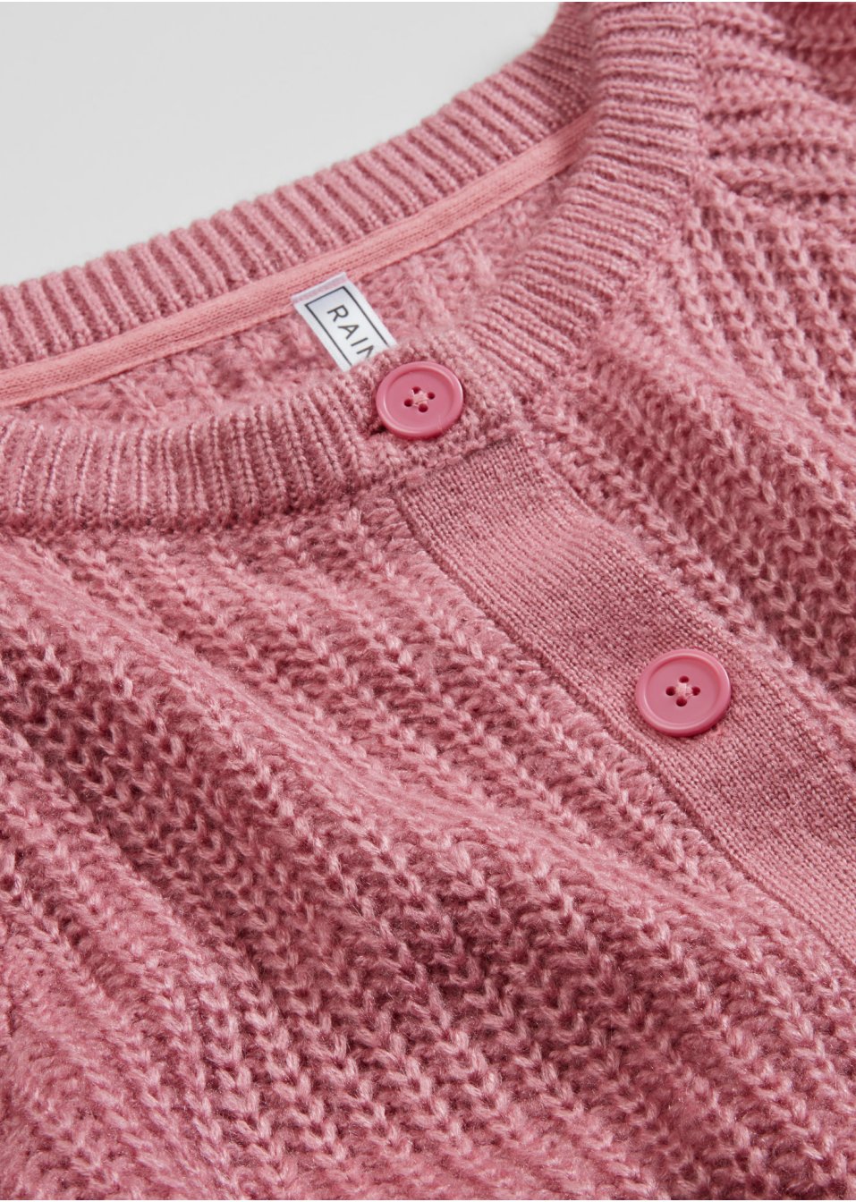 Gilet en maille à manches raglan