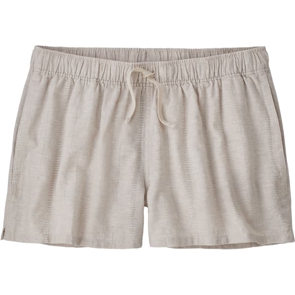 Short PATAGONIA W'S ISLAND HEMP BAGGIES SHORTS SWELL DOBBY FURRY TAUPE