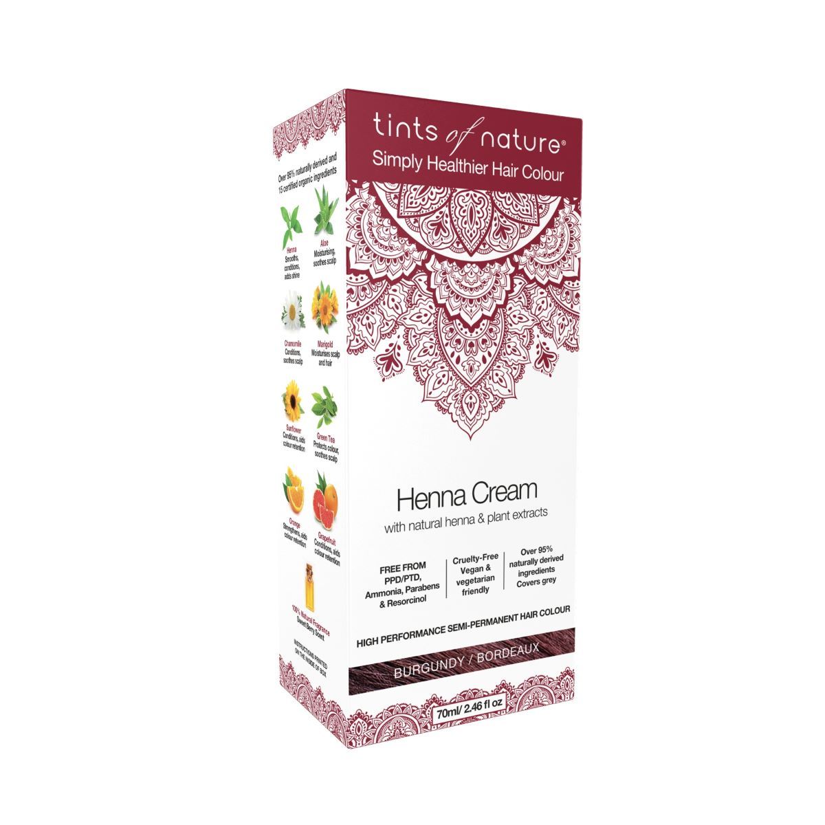 Tints of Nature Henna Cream Burgundy