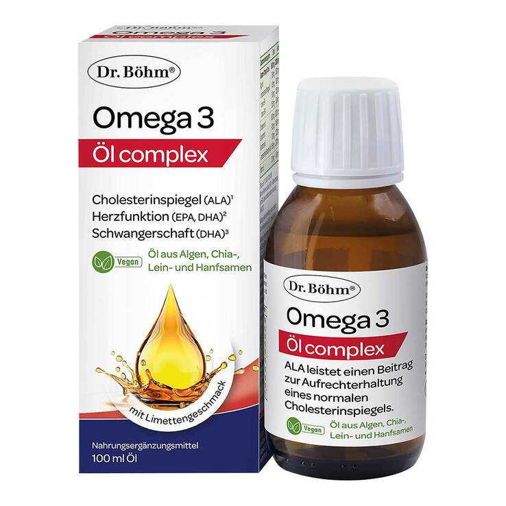 Dr. Böhm Omega-3 Öl Complex, 100 ml
